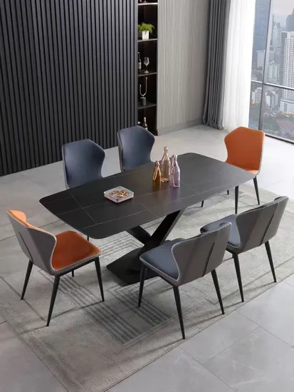 Modern Light Luxury and High -Quanlity MDF Dining Table for Hotel