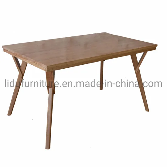 Table Oak Solid Wood/Dining Room Table with High Quality/Wood Table with Cheap Price