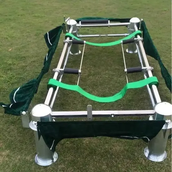 Stainless Steel Funeral Casket Cart Lowering Device