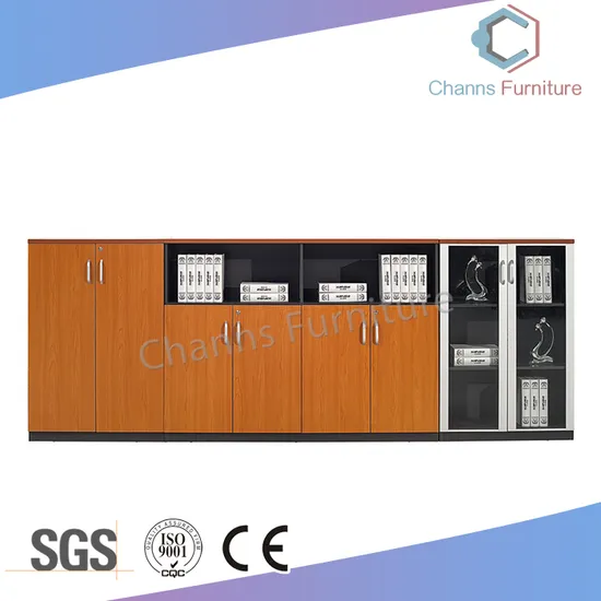Modern Office Furniture Wooden Filing Cabinets with Glass Door (CAS-FA33)