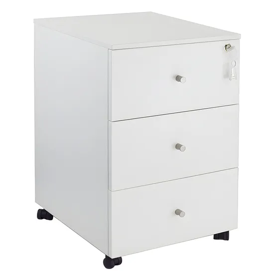 Modern Office Furniture Type Wooden Material File Cabinet 3 Drawer File Cabinet