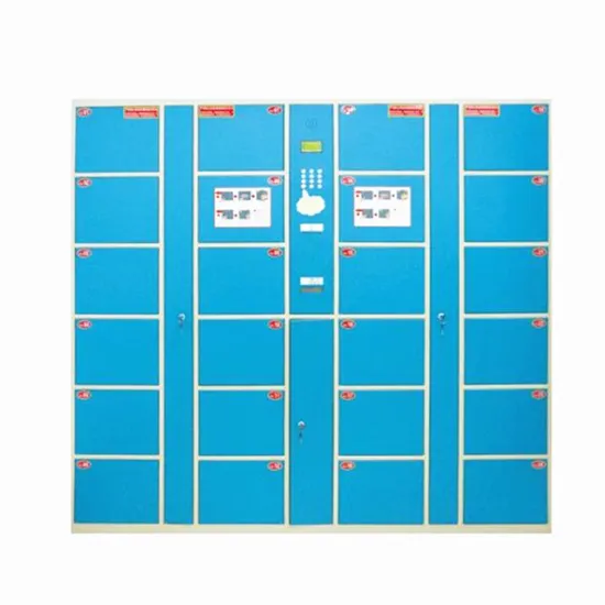 Supermarket Locker Metal Electronic Customers Bag Storage Locker