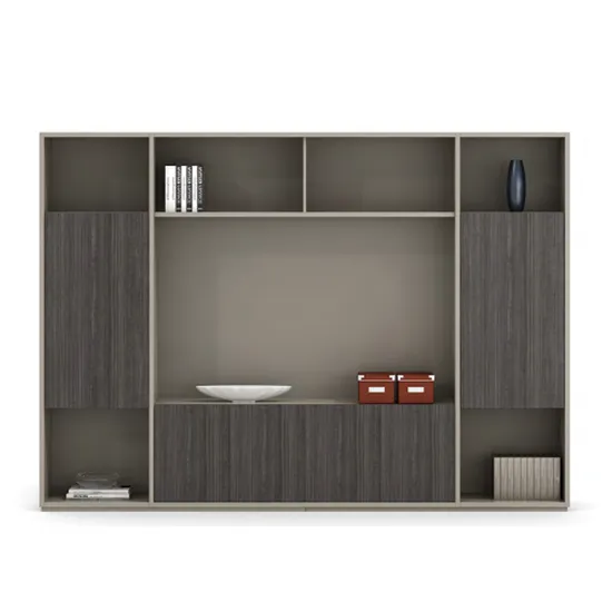 Home Wire Decoration Cabinet Custom Wooden Office Filing Cabinets