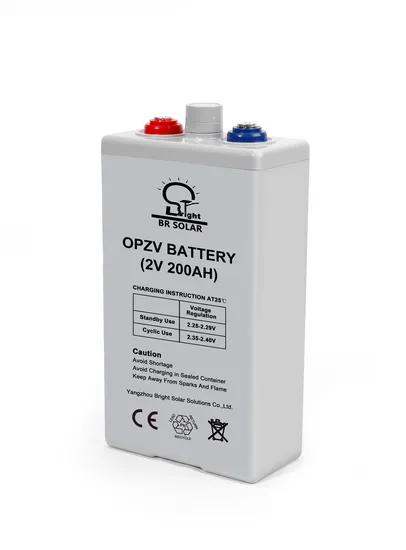 2V 200ah Gel Solar Battery for Home 250ah 300ah 350ah Opzv Battery