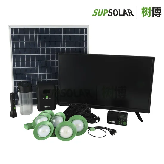 40W off-Grid Renewable Solar Energy Home System for Remote Districts