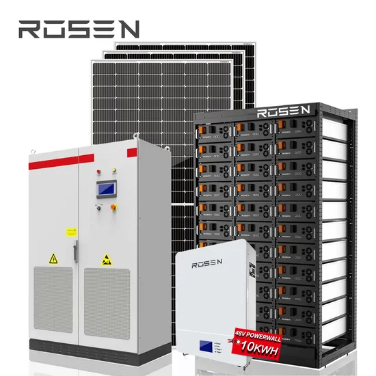 Plug and Play Solar System 50kw off Grid Solar Power System 100kw 300kwh Solar System Battery Bank
