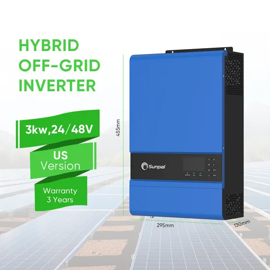 Sunpal Inversor De Corriente Hibrido 3Kw 3000W 24V Mppt Solar Hybrid Inverter