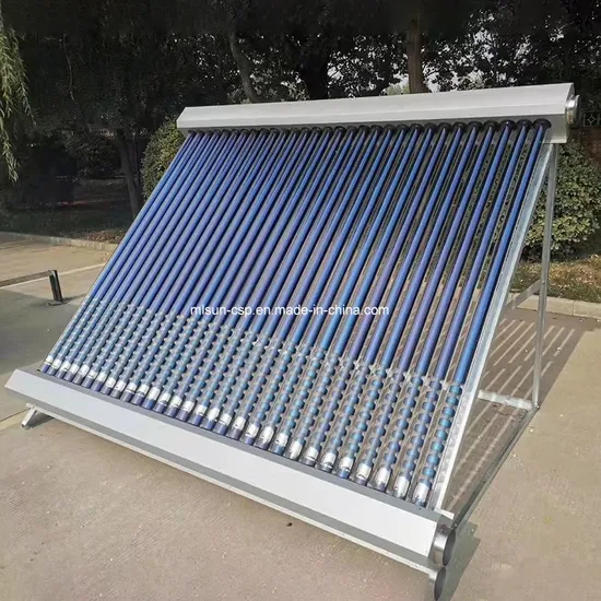 Air Solar Manifold with Both Sides Open Evacuated Tube for Drying Food, Fruit, Vegetable