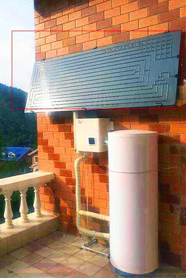 Thermal Solar Panel Hot Water Thermodynamic Heat Pump