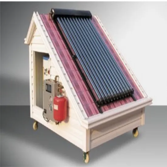 Complete Solar Collector Water Heater System Set
