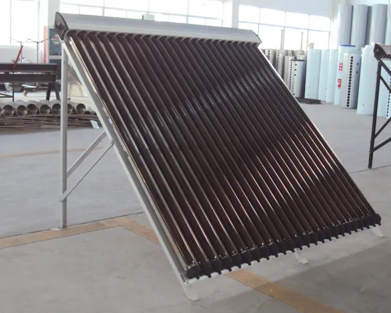 24tubes High Pressurized Heat Pipe Vacuum Tube Solar Power Collector