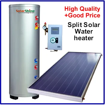 Black Chrome Coating Flat Plate Solar Collector for Solar Geyser