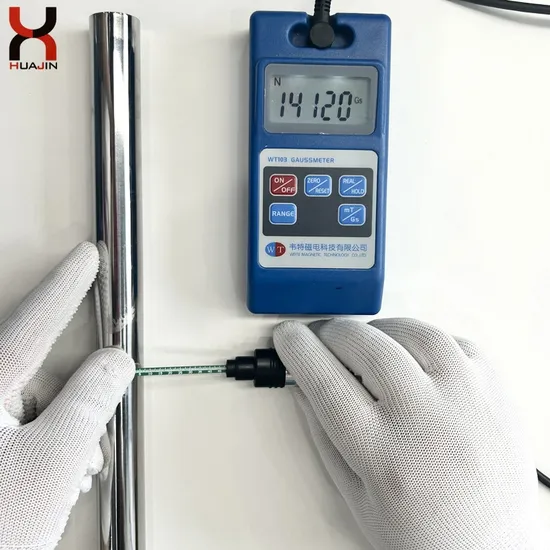10000GS 12000GS 14000GS Super Strong Neodymium Bar Magnet Magnetic Bar for Food Mine Industry