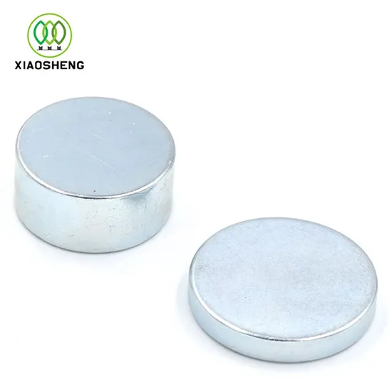 Super Strong N35 N38 N42 N45 N50 N52 Flat Rare Earth Magnets Source Permanent Sintered Neodymium NdFeB Round Cylinder Disc Magnet for Sale