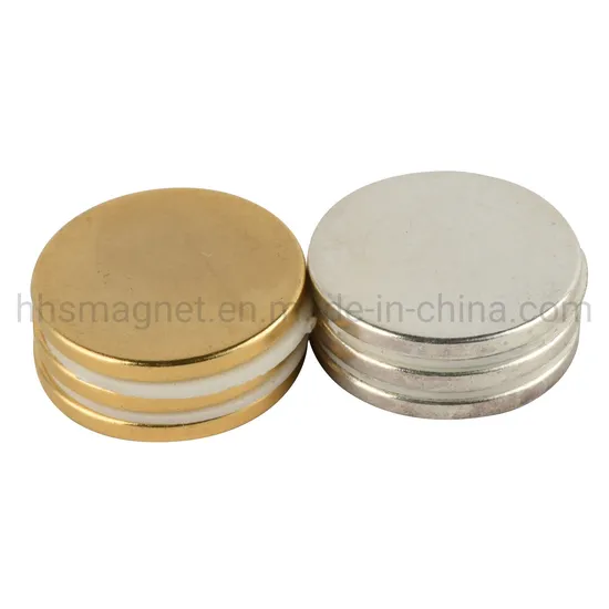 China Factory Strong Magnet N52 Neodymium Permanent Disc Sintered Magnet