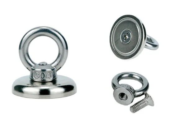 Strong Disc Neodymium Magnet with Golden Plating