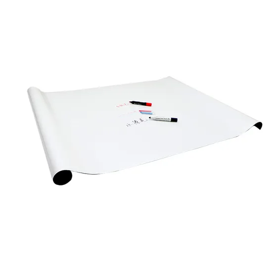 Soft Magnetic Whiteboard Pet Film Wall Sticker Roll Dry Erase White Board Film Sticker Soft Magnetic Whiteboard