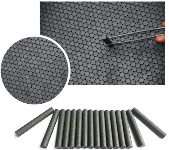 Carbon Rod Graphite Electrode for Zinc Carbon Dry Cell Battery Material Primary Batteries