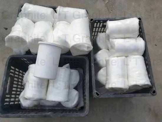 Highly Conductive Melting Graphite Crucible Sets Used for The Electronics Industry