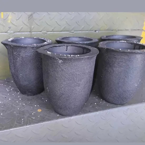 Foundry Carbon Cup Copper/Steel Melting Pot Clay/Silicon Carbide Sic Graphite Crucible