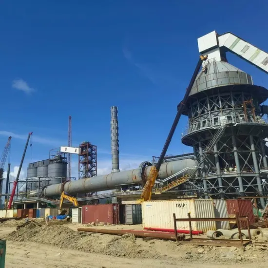 Vertical Shaft Cooler Rotary Kiln Dolomite Production Line for Steel Plant