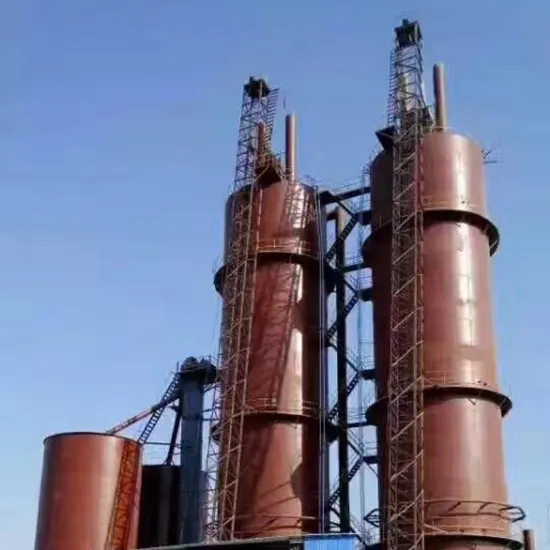 Calcium Carbonate High-Efficiency Vertical Shaft Lime Kiln with 100-500 Tpd Capacity