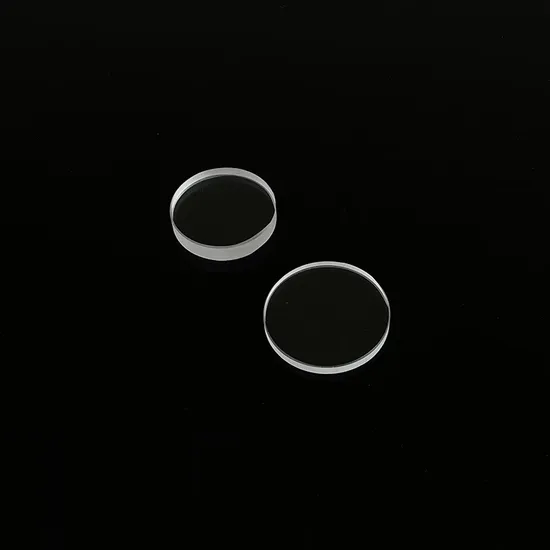High Purity Optical Fused Silica Quartz Glass Plates Perforated Quartz Plate