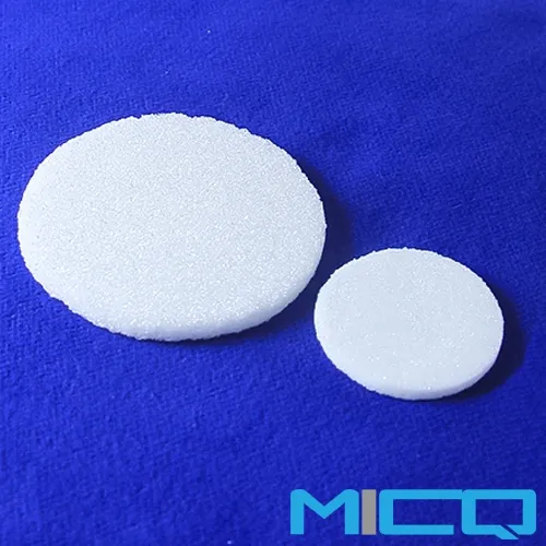 Customized Quartz Glass Frits Porous Glass Filter Plate Disc Quartz Sand