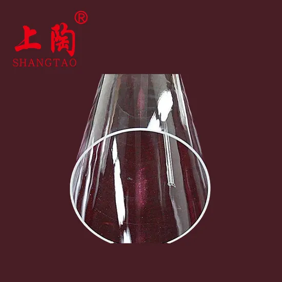 Customized High-Quality High-Temperature Resistant Quartz Glass Tube 7 Inch Glass Tube