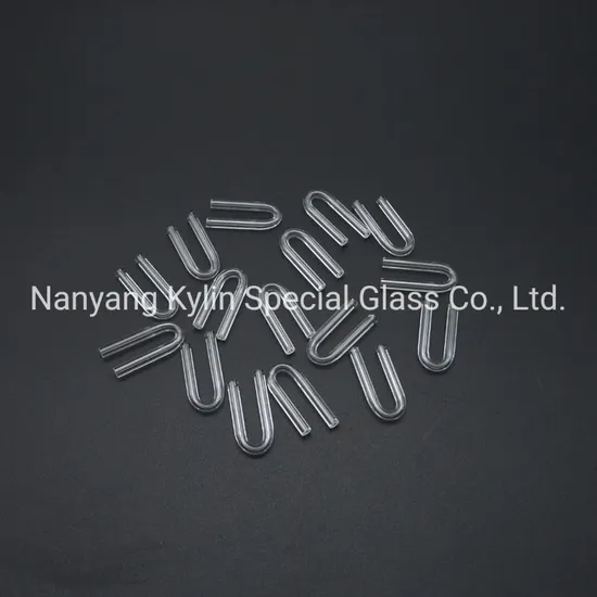 High Quality Factory Price Clear Thermocouple U Shape Quartz Glass Tube
