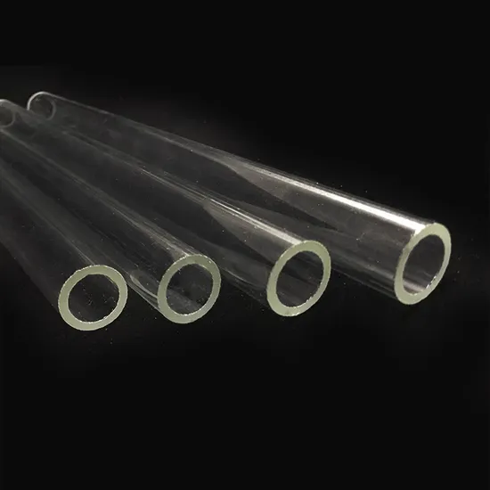 Quartz Glass Tube Thick Wall Quartz Tube Tubular Furnace Glass Instrument