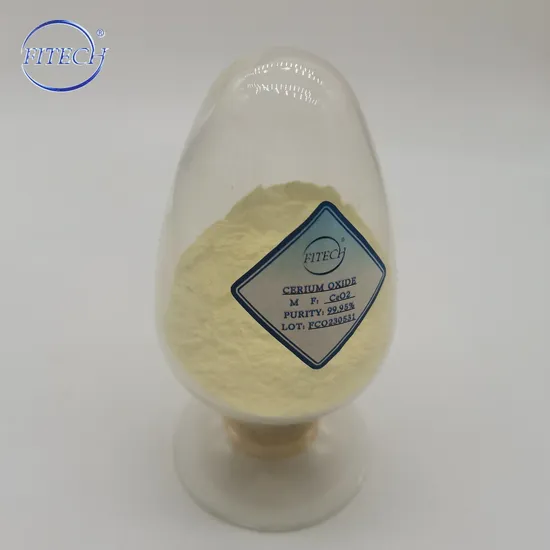 China Manufacturer 99.95% CEO2 Cerium Oxide Cerium Oxide