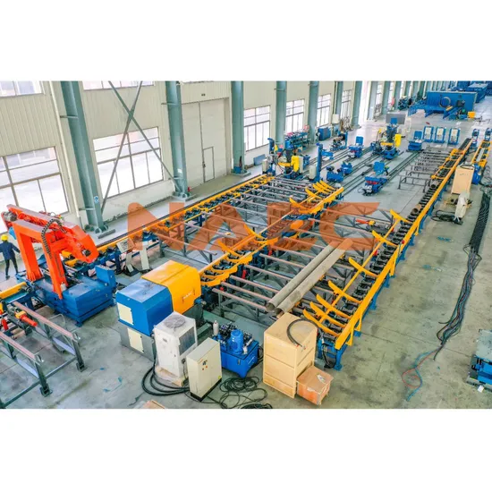 Steel Pipe Lean Fabrication Line