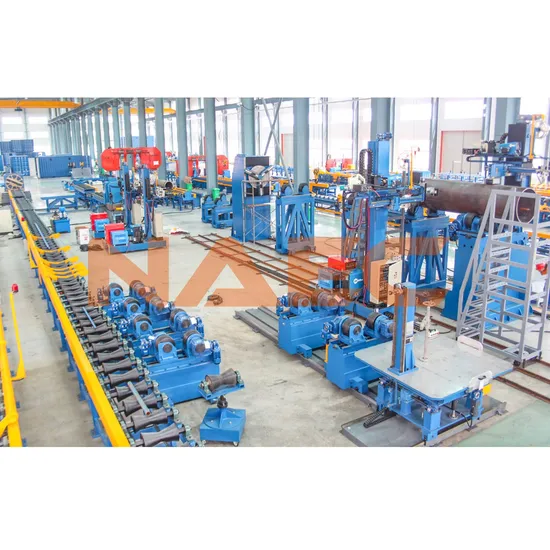 Automatic Pipe Spooling Construction Prefabrication Line