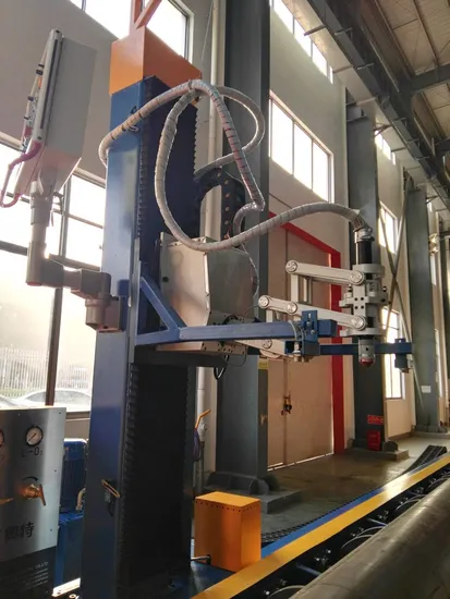 Five Axis CNC Flame Pipe Cutting and Profiling Station (Roller-bed type)