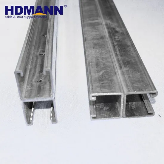 Hdmann Hot Sale HDG U Channel Back to Back Strut Channel