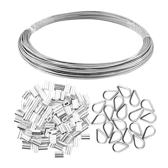 316 19*7 4.0 mm Stainless Steel Wire Rope Wire Cable Zzs