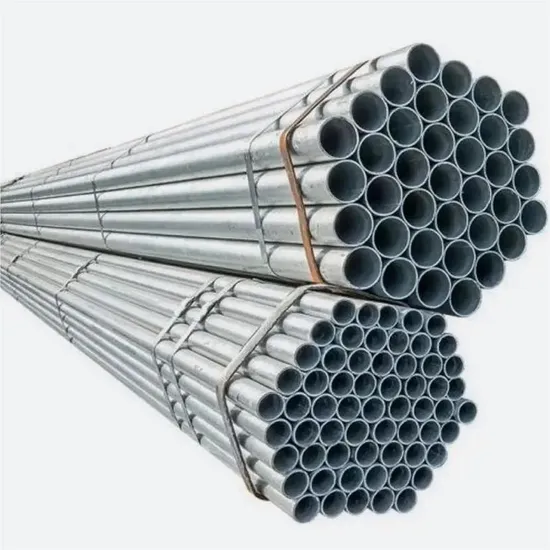Large Stock Steel Pipe Gi Hot Rolled Galvanized Tube for Building