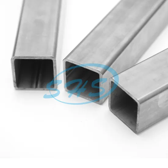 SUS304 ASTM A554 Stainless Steel Square Pipes with Polishing for Building Railing