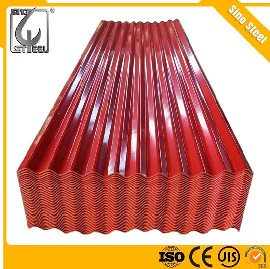 PPGI Sheet Color Coated Steel Roofing Prepainted Corrugated Zinc Roofing Sheet