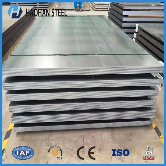 Factory Supplier ASTM A36 Q235 Q345 Ss400 6mm 8mm 9mm 12mm SAE 1006 1010 1070 Black Surface Iron Ship Carbon Steel Plate