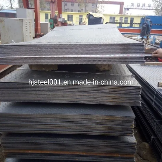 Carbon Checkered Sheet A36 S235jr Q235B Ms Checker Plate Anti-Slip Floor Steel Chequered Plate