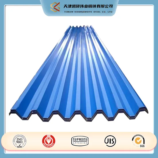 Color Coated Corrugated Roofing Sheet PPGI Corrugated Steel Roofing Sheet for Roofing Materials