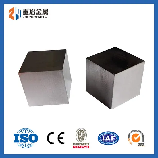 Customized Special-Shape Be-Metal-Particles/Block High-Purity-99.99% Beryllium Window Parts/Bar/Tube Precision Corrosion-Resistant Bright-Mirror Beryllium Sheet