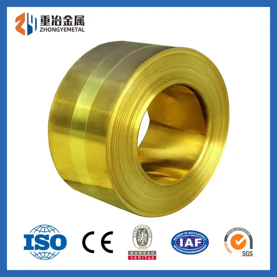 Manufactor Copper-Tape-Foil Pure99.99% Stainless-Steel 304/316/316L Q345/Q235 ASTM/GB/JIS/ISO Carbon Welded C2600-H70-H59-H62-H65 Brass Strip
