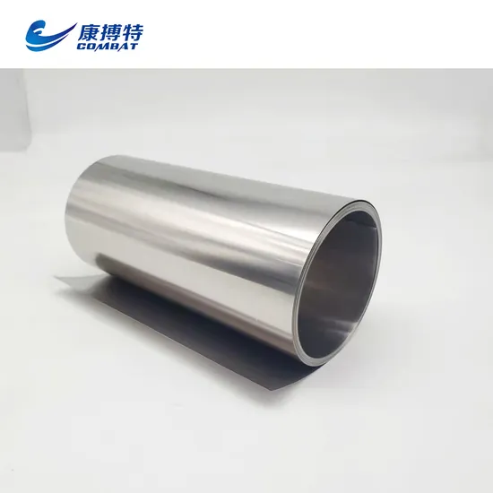 Gr1 Purity 99.99% Thickness 0.01mm0.02mm 0.05 0.08mm Pure Titanium Foil /Plate