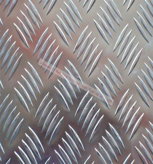 5052 5005 H32 Embossed Aluminum Chequered Sheet
