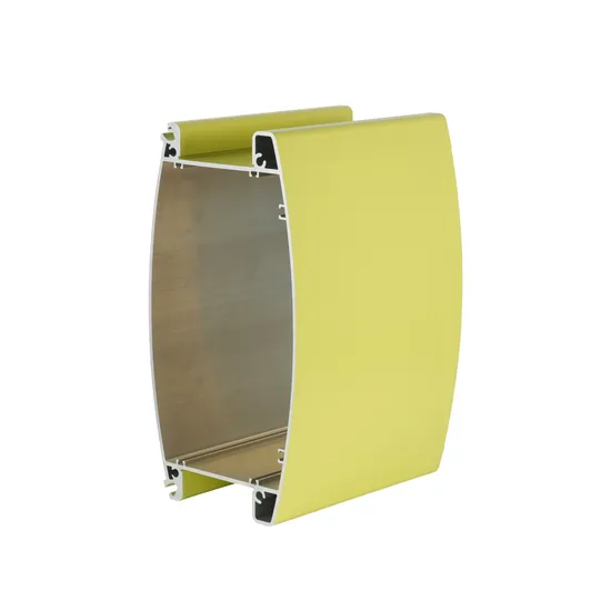 Extruded Aluminum Window and Door Materials Profile Section with Global Standard