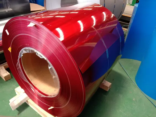 Customized 1050 1060 1070 1100 Double Coated Color Painted Aluminum Coil