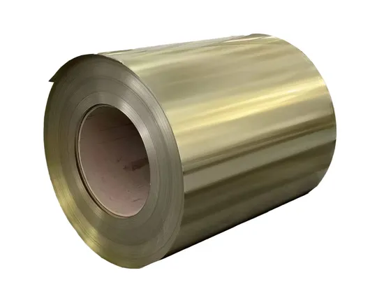3005 H14 Gold Color Coated Prepainted Aluminum Sheet Color Coated Aluminum Coil